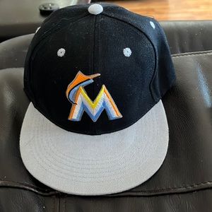 Miami Marlins new logo hat! Adjustable made by New Century